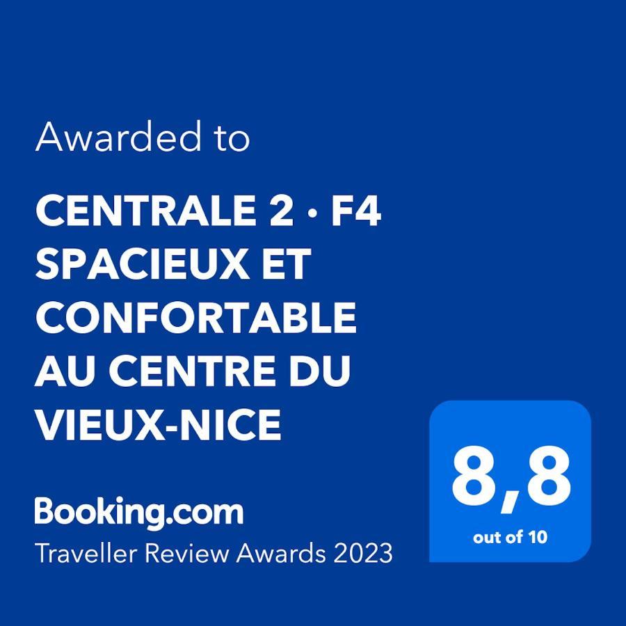 Апартаменты Centrale 2 - F4 Spacieux Et Confortable Au Centre Du Vieux-Ницца Экстерьер фото